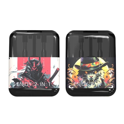 4ML 2 in 1 Kartu Vape Sekali Pakai CBD/THC/D8 Kosong