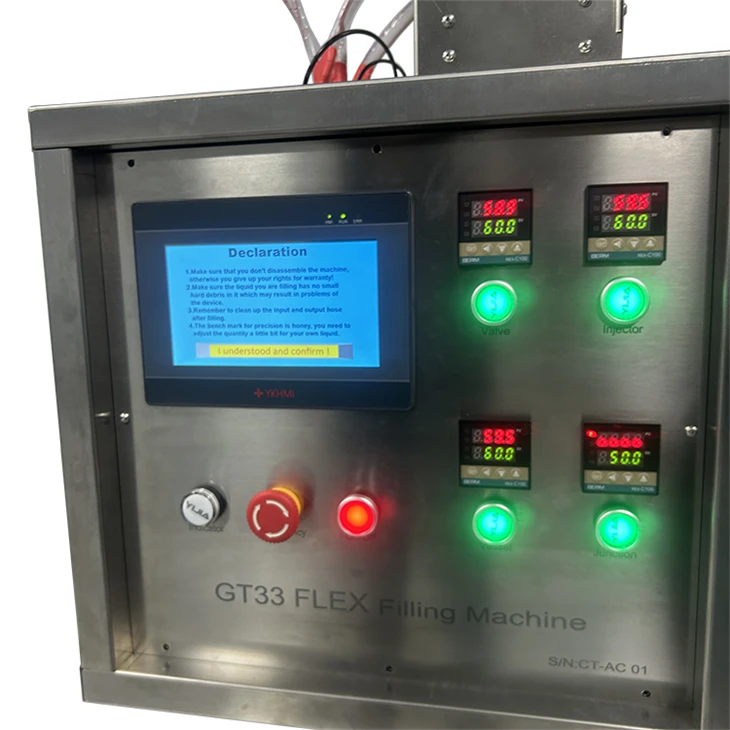 Automatic Pre-Rolls/Cartridge/Disposable Vape Pen Oil Filling Machine GT33 For CBD/THC/HHC/Liquid Diamond/Live Resin Oil Filling