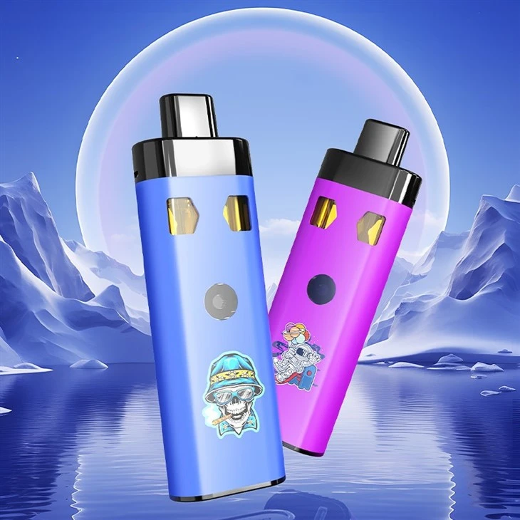 Harga Grosir AZ 1G+1G THC Distillate Dual Chamber Rokok Elektrik Sekali Pakai