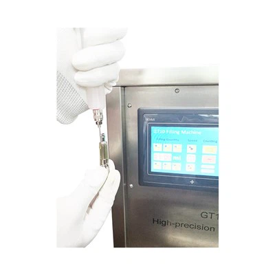 Mesin Pengisian Oli GT10 CBD/THC/HHC Presisi Tinggi Mesin Pengisian Oli Tebal Diamond Sause Terlaris di California untuk Bisnis Kecil
