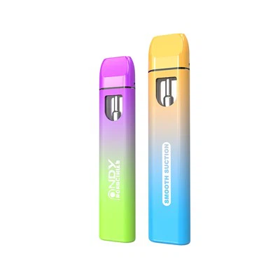 1ml Pena Vape Sekali Pakai Kosong CBD Hhc Kumparan Keramik Minyak Tebal