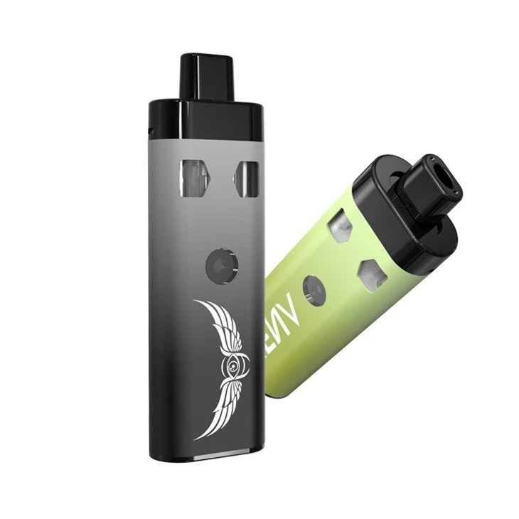 Perangkat Vape Sekali Pakai Isi Ulang Minyak Ganja CBD/THC Kamar Ganda Eropa