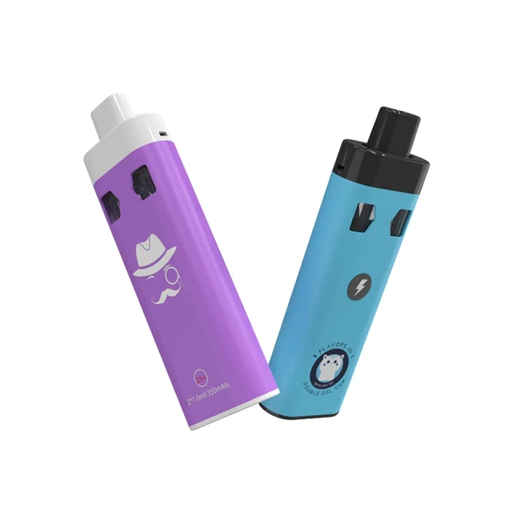 LA 2G Dual Chamber Tebal THC Live Resin Sekali Pakai Vape